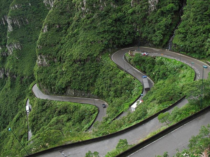 Serra do Rio do Rastro - Turismo en Brasil - Viajar a Brasil - Autos