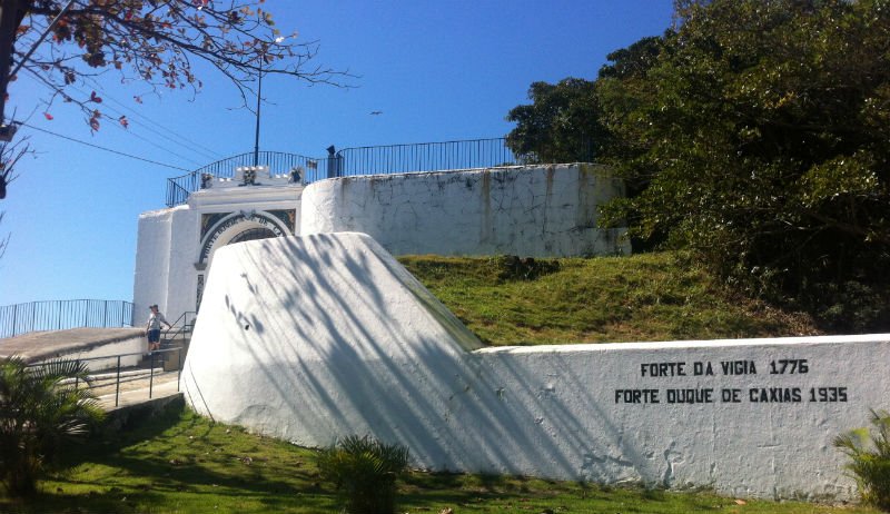 Fuerte de Caxias en Rio de Janeiro - Morro do Leme