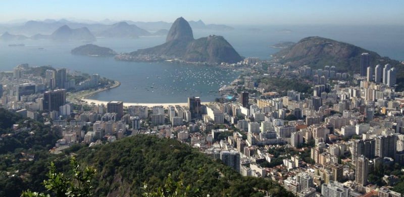 Disfrutar Viajar a Rio de Janeiro - Mirante Dona Marta en Rio de Janeiro - Viajar a Brasil