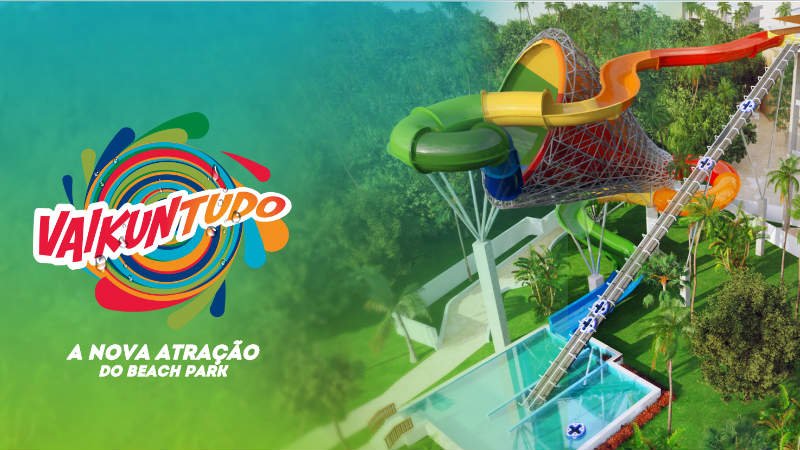 Vaikuntudo es la nueva atraccion del Beach Park en Fortaleza